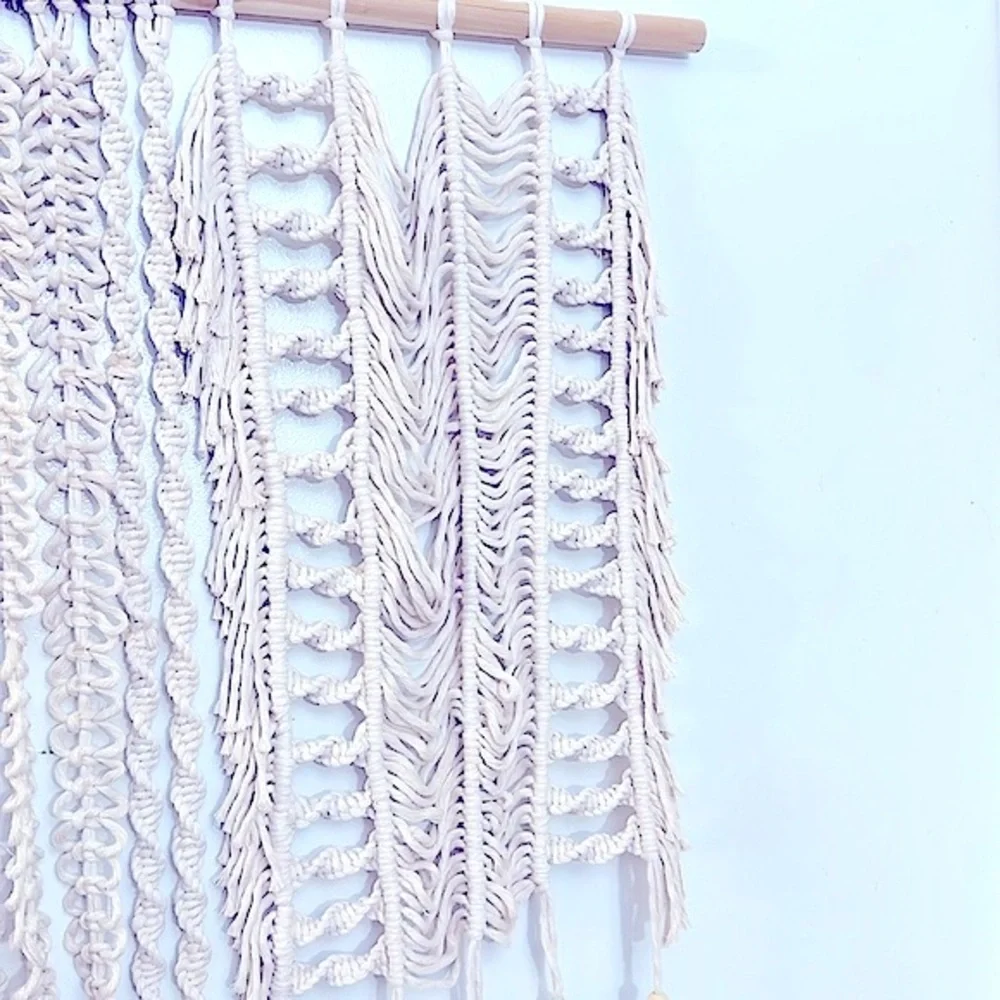Soul Embellishments Bohemian Style HomeDecor Handwoven Macramé Tapestry Wall Art